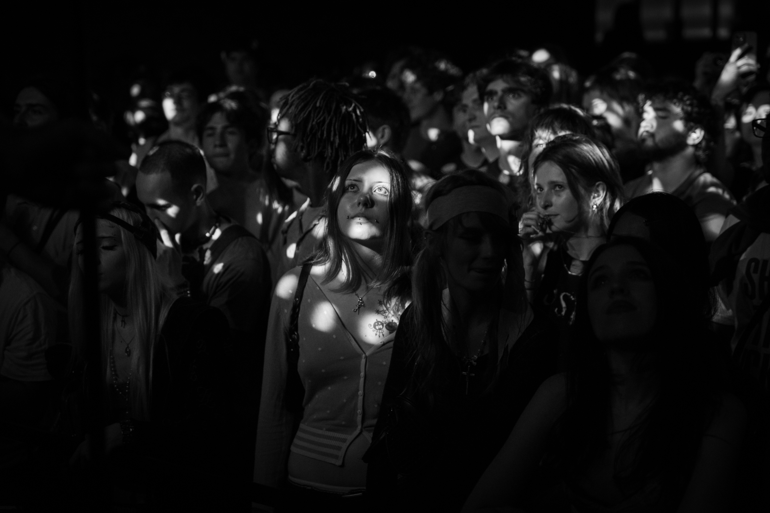 Faces in the crowd