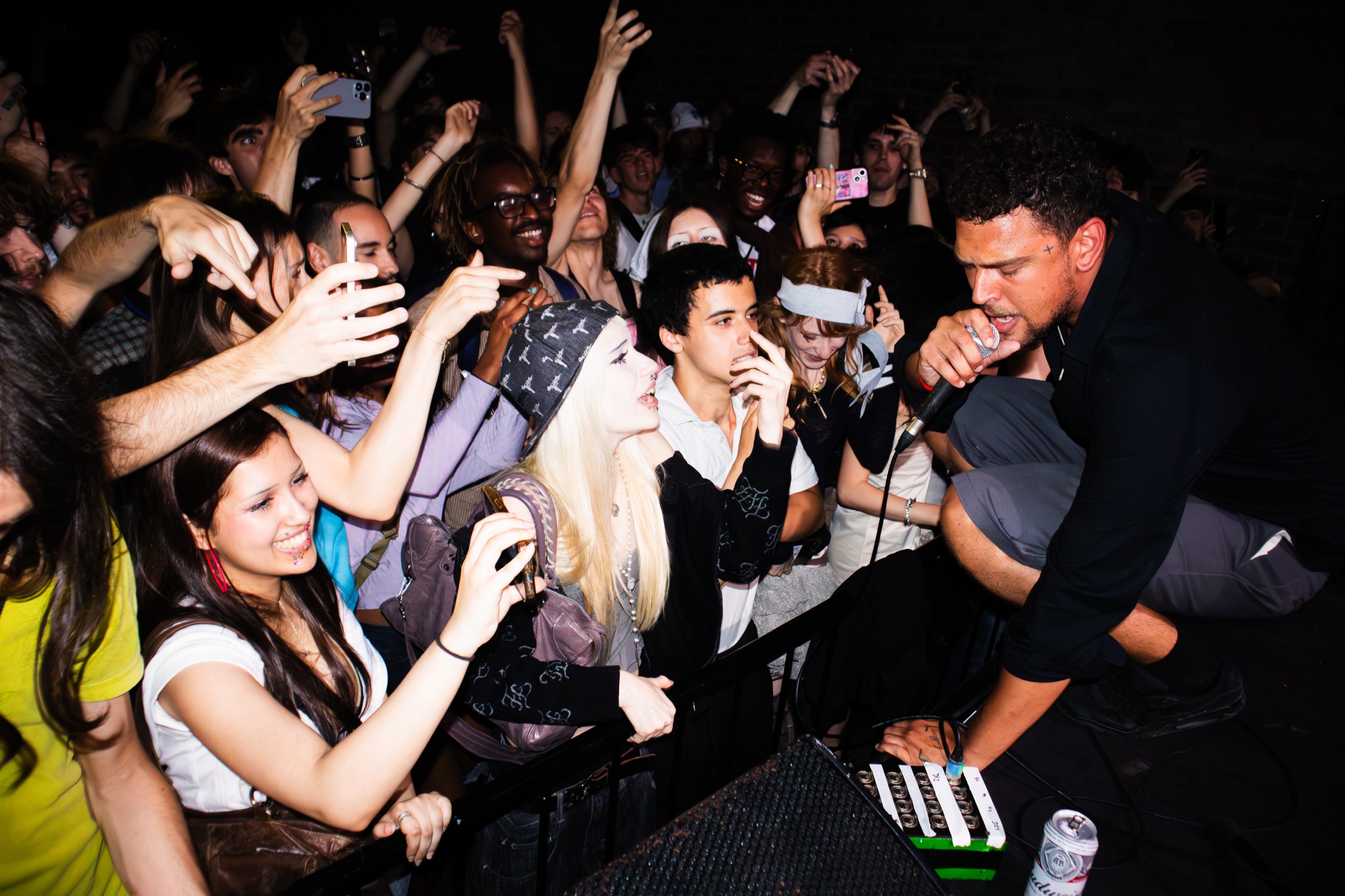 Performing with the crowd